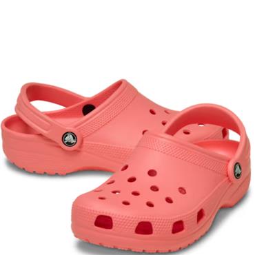 CROCS WOMENS CLASSIC CLOG - GUAVA